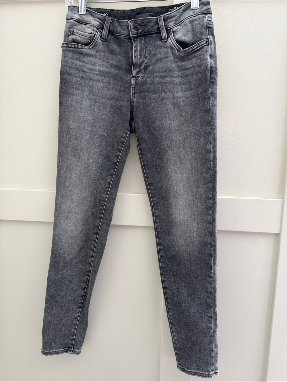 Buffalo David Bitton Women's Skinny Jeans in Washed Gray